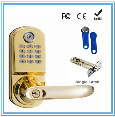 Free Shipping By Dhl Electronic Code Door Lock Work With Tm Card