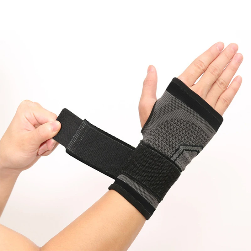 Wrist Wraps Adjustable Bandage Fitness Yoga Hand Palm Brace Wrist