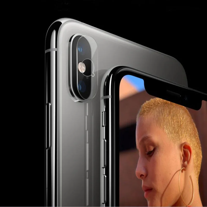 

Tempered Glass Protector For iphone XR XS X Max Back Rear Camera Lens Screen Full Cover Protection Clear Protective Film Guard