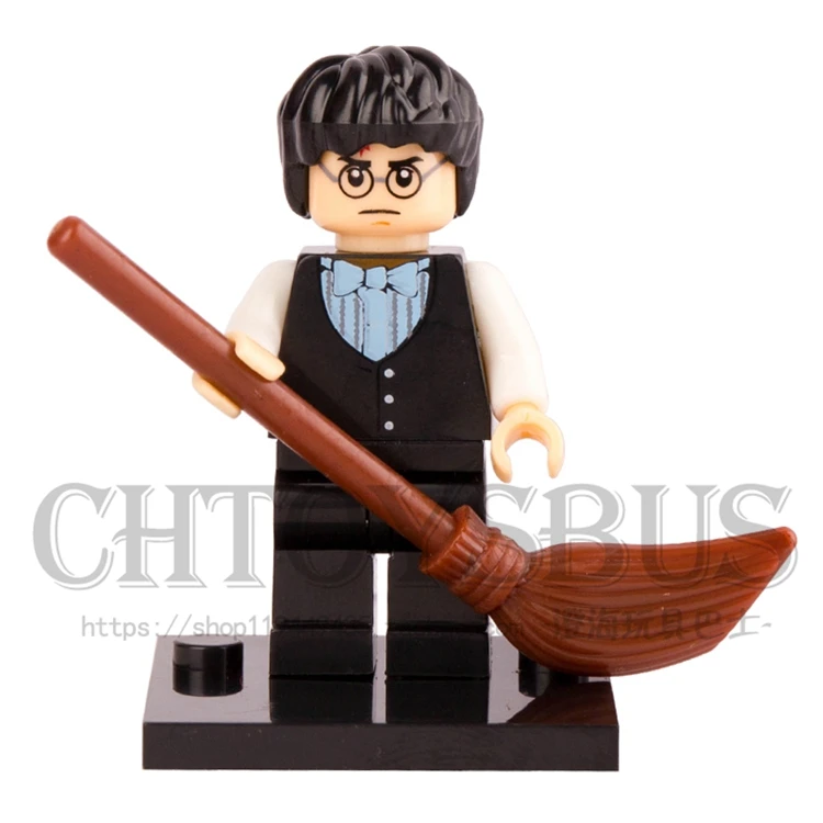 HARRY POTTER Movie YULE BALL VEST BOW TIE HP125 Dumbledore Hermione Model Assemble Building minifig Blocks