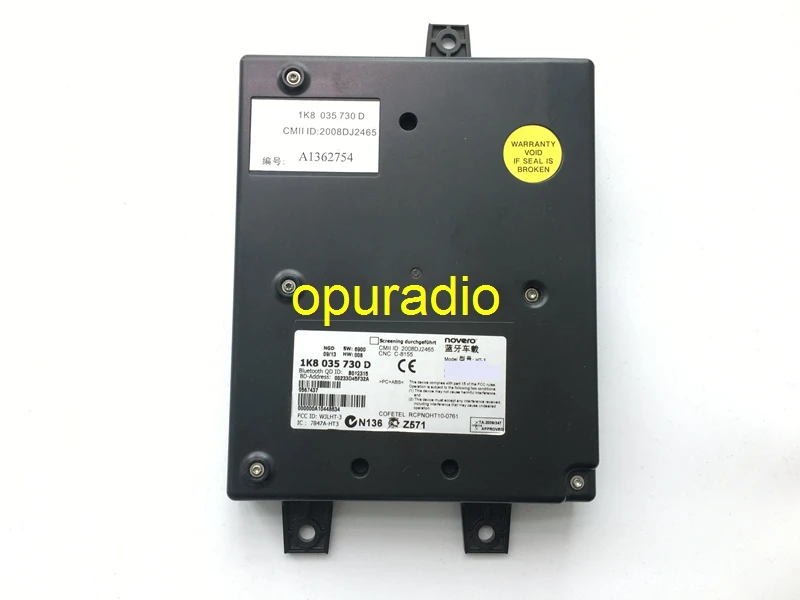 Модуль интерфейса телефона 9w2 9w7 с Bluetooth для RNS510 RCD510 Polo Golf MK5 6 MK6 Passat B6 1K8035730D 1K8 035 730