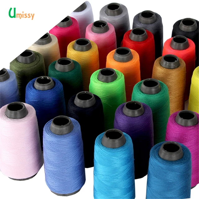 Spool Multicolor Sewing Thread 1300Y Industrial Sewing Thread Machine