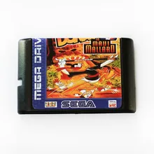 Дональд в Мауи Кряква 16 бит MD игровая карта для sega Mega Drive для sega Genesis