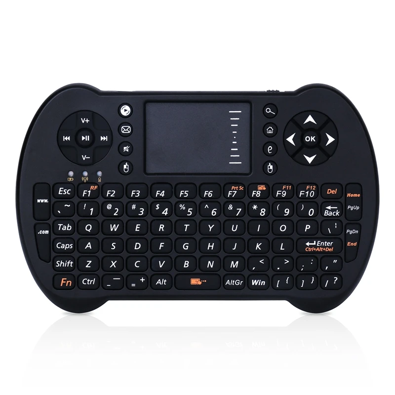 S501 мини 2 4 Ghz Беспроводная Qwerty клавиатура Air Mouse Combo для компьютера Android Tv Box/телефон
