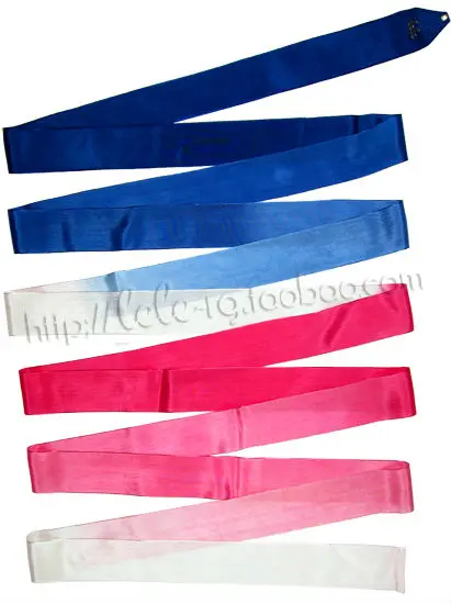 

Two Gradient color Rhythmic Gymnastics Ribbon