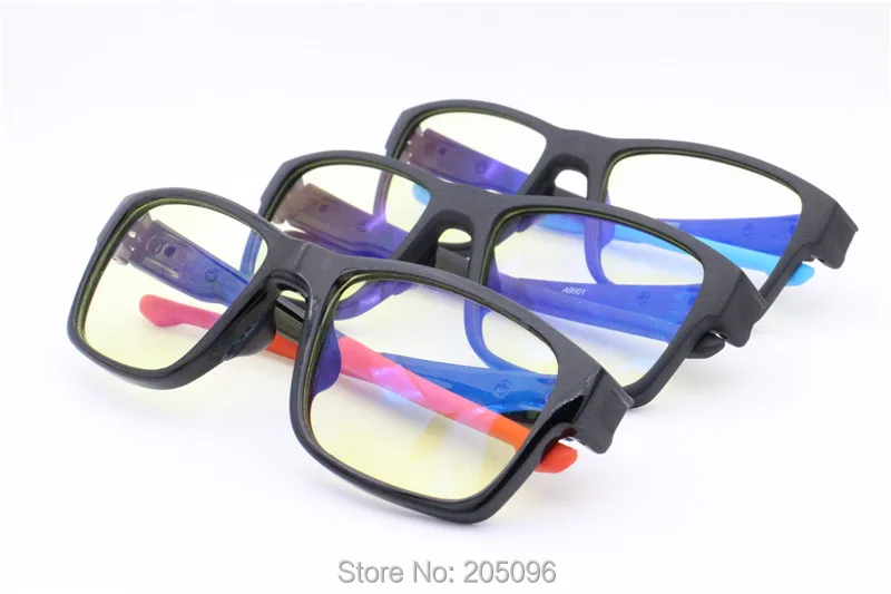 Анти-синий свет блокирование очки компьютер защитные очки TR90 квадратной формы прочный UV400 Открытый спортивные солнцезащитные очки