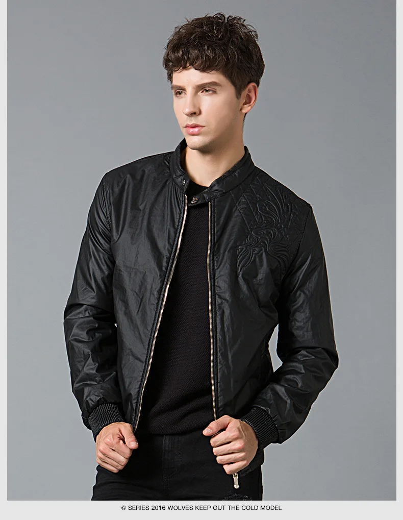 New Arrivals Casual Mens Jacket Spring Autumn Zipper Jackets And Coats