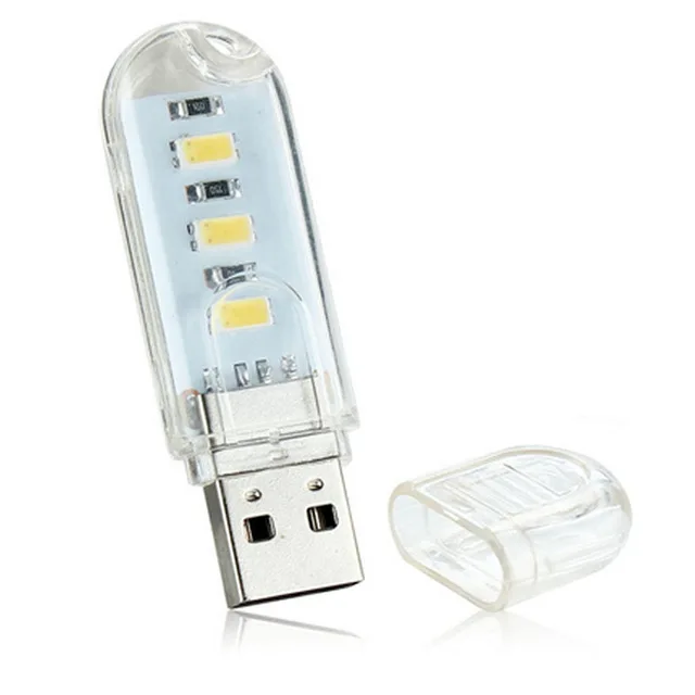 Гибкая Портативный USB 5 В 2 Вт Светодиодный лампа для компьютера Тетрадь Mini-USB настольные лампы защиты глаз огни гаджет novely свет - изображение