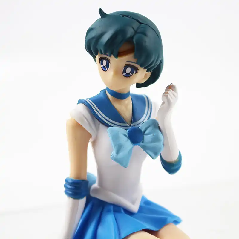Statues Figures 13~15Cm Anime Break Time Figure Sailor Moon Mercury Mars Venus Jupiter Action Figure Toy PVC Model Great Gift-Jupiter Model Anime Statues Birthday Gifts