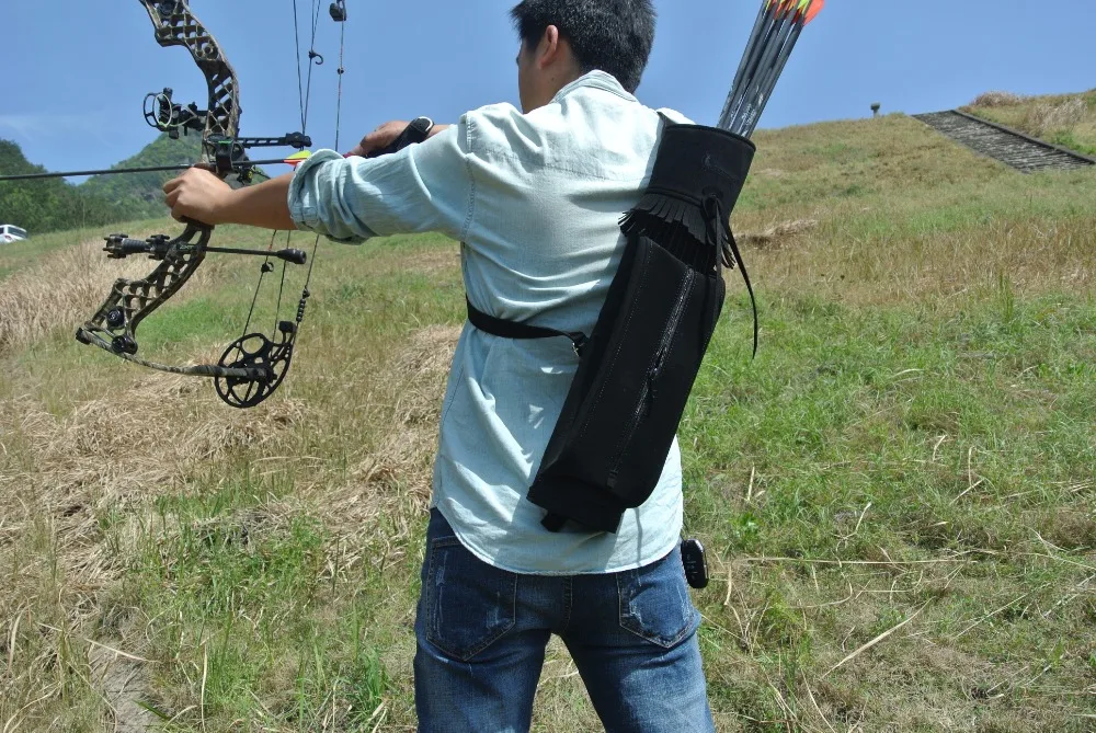 

Grit arrows Outdoor Hunting Back Arrow Quiver Archery Bow Arrow Holder Belt Bag Shoulder Arrow Bag