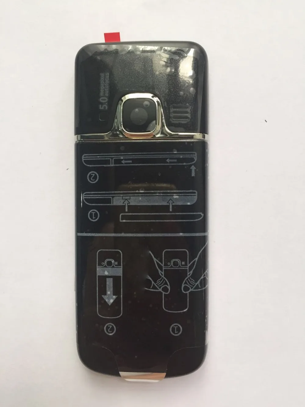 Латумаб новый для Nokia 6700 6700C корпус металлический передняя + задняя крышка батареи