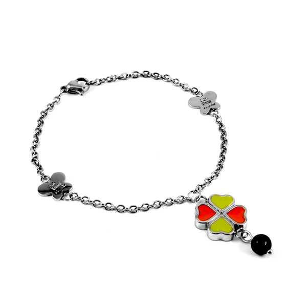 

L-22 Lamb Leather Brace Lace Stainless Steel Clasps Bangles Wristlet Personality Adornment Sheep Skin Leather Bracelets