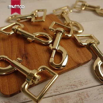 

DIY Dog leash wholesale 10pcs/lot golden 25mm metal key chain Metal clip Dog Clasp Metal Hook Hardware lobster buckle PK-008