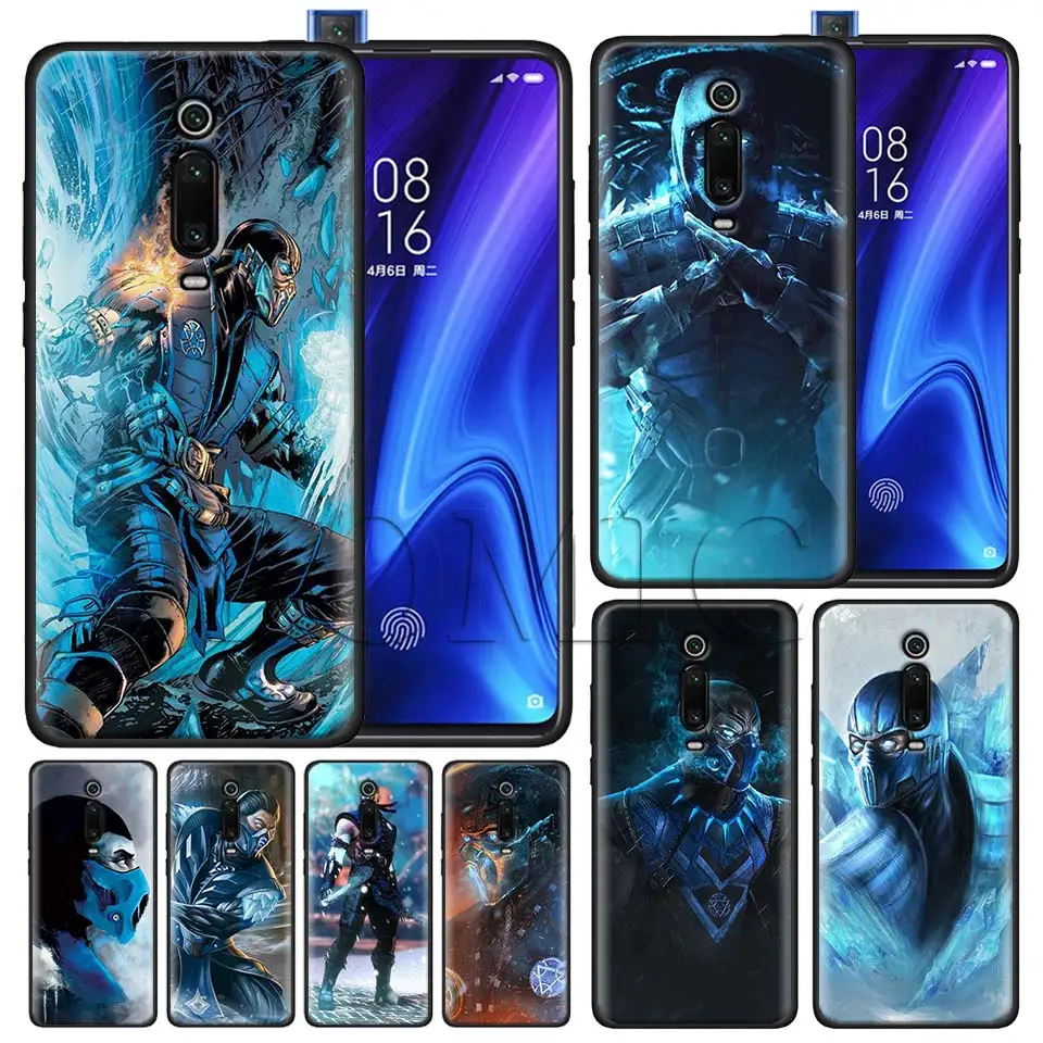 

Mortal Kombat kitana Black Case for Xiaomi Redmi Note 7 7s K20 5 6 Pro Redmi 6 6 5 5Plus 4X S2 Y3 Silicone Soft Case