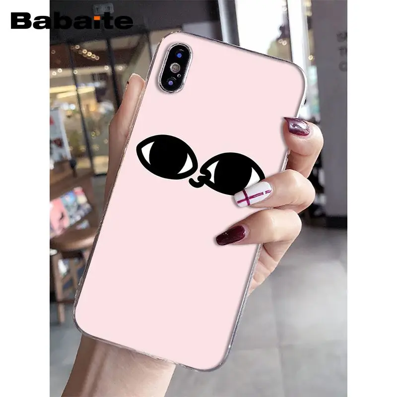 Cute Pink Cartoon Funny big eyes ketnipz