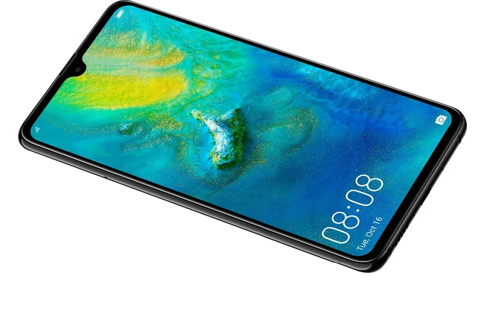 Huawei коврики 20X20X7,2 дюймов полный экран смартфон 2244x1080 Кирин 980 octa core EMUI 9,0 5000 мАч батарея NFC 40MP