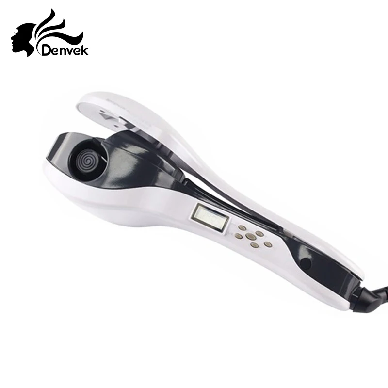 

Women Hair Care Professional PTC Heating Electric White Color Ceramic Lonic Steam Automatic Hair Curler Home Use