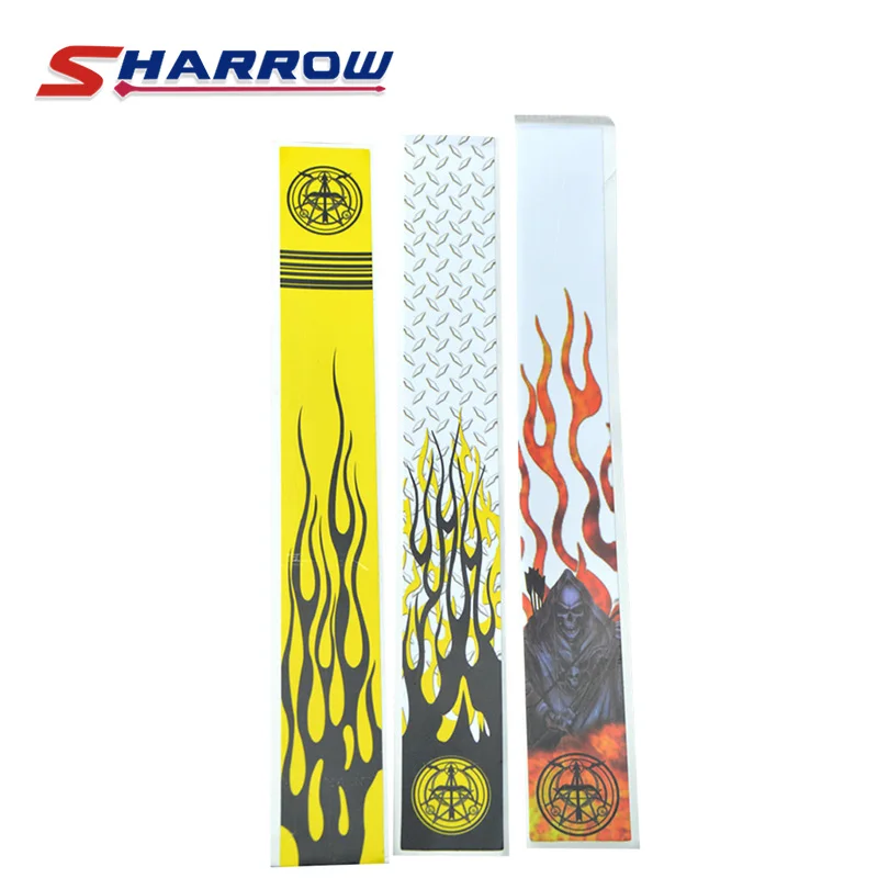 

Sharrow 5 Pieces Archery Arrow Shaft Sticker For 8.3mm Arrow Shafts Skin Accessory Shooting