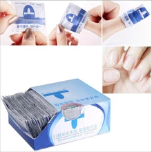 Одноразовое полотенце для снятия лака для ногтей, пластиковый съемный клей для фототерапии, УФ-гель, инструменты для ухода за ногтями, 20 шт