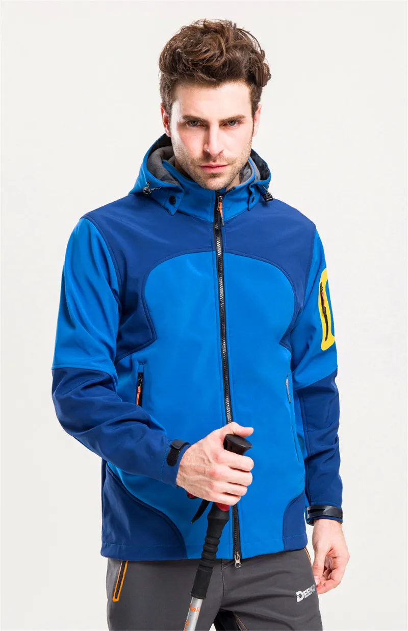 Casaco de camisola softshell esporte ao ar