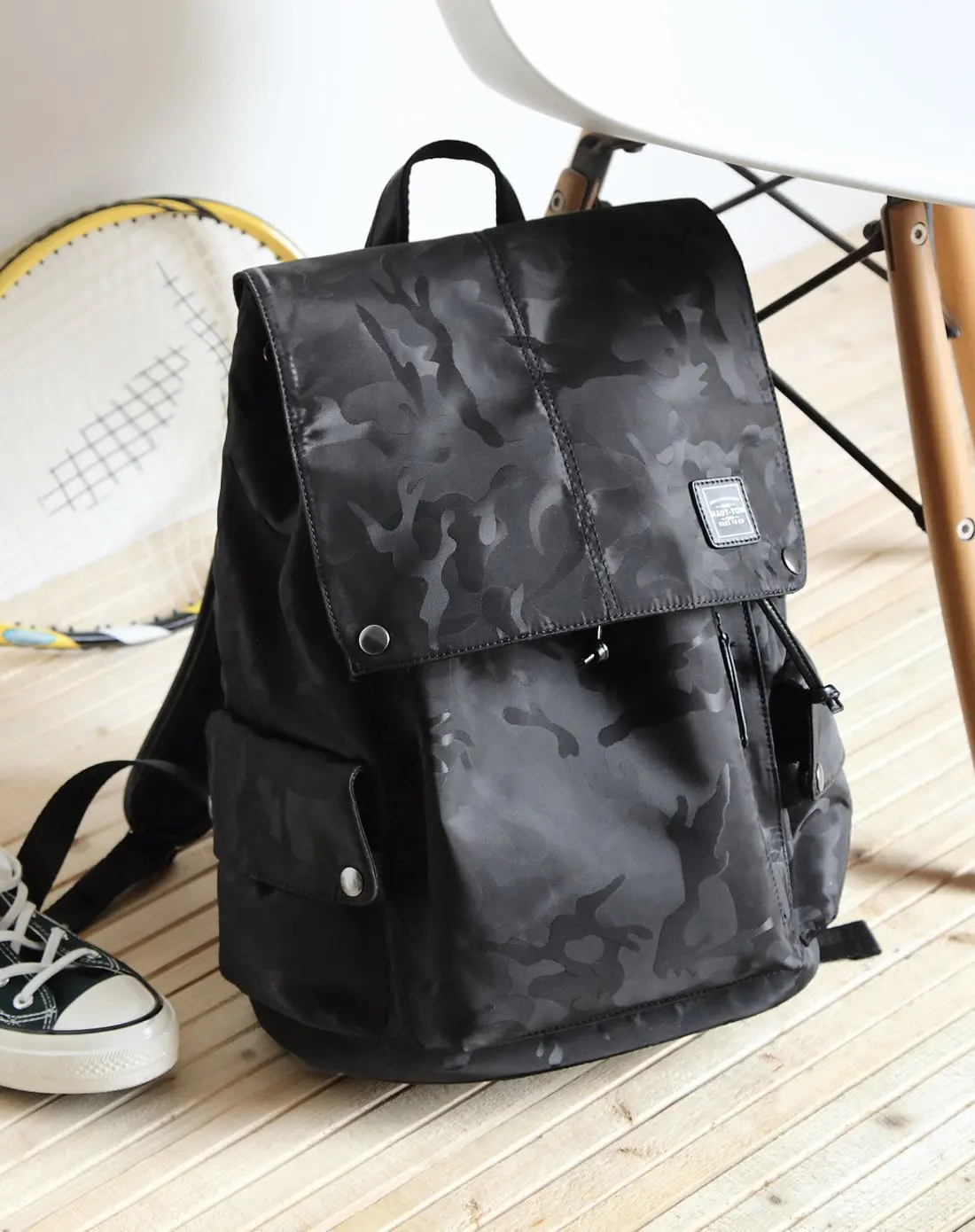 

New Fashion Men's Camouflage Nylon Shoulder Bag Student Korean Edition Bag