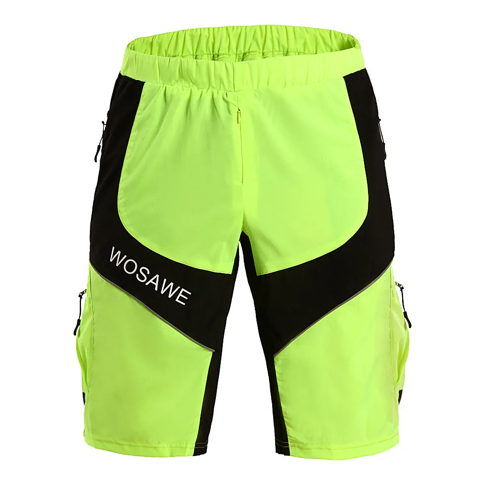 WOSAWE Мужские мотоциклетные шорты горные мужские спортивные шорты велосипедные короткие брюки внедорожные мотоциклетные короткие брюки - Цвет: BC161
