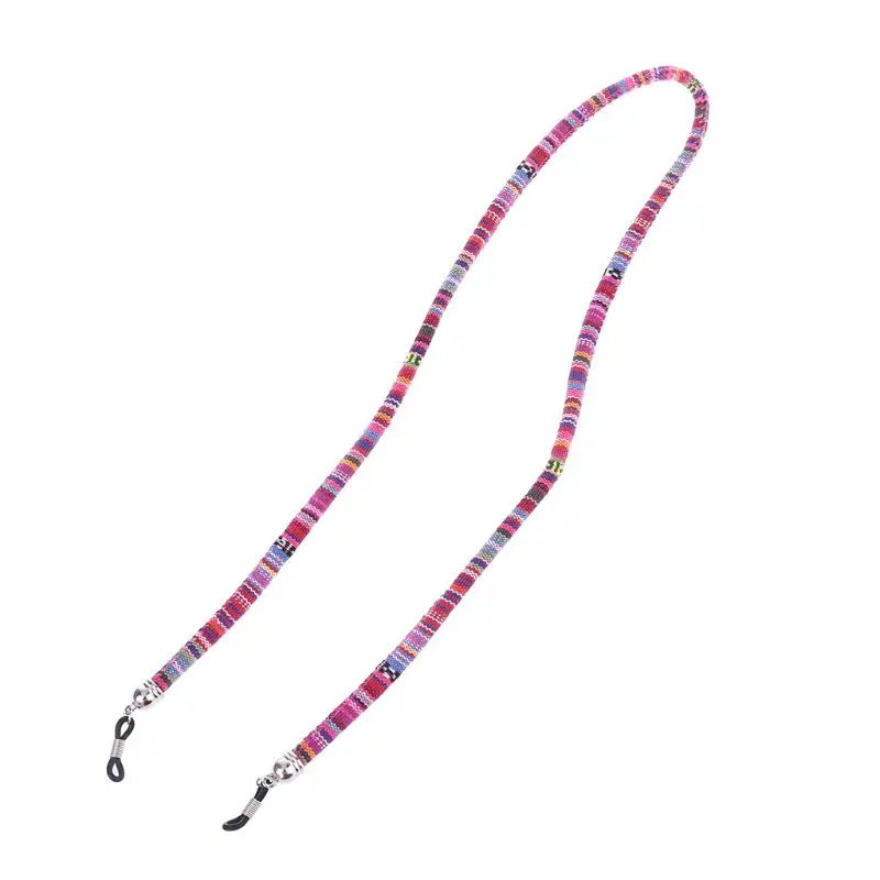 Этнический стиль многоцветные очки веревка 6 мм солнцезащитные очки шейный шнур ремешок очки струны держатель - Цвет: 8