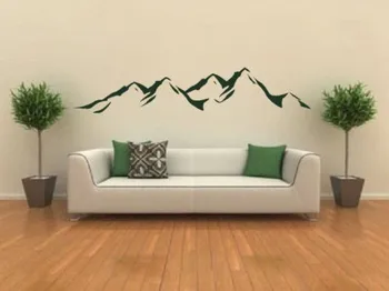 

Mountains Modern Designe Vinyls Wall Decals Wall Stickers Art Wallpaper , Bedroom, Living Room Decoration Home Decor
