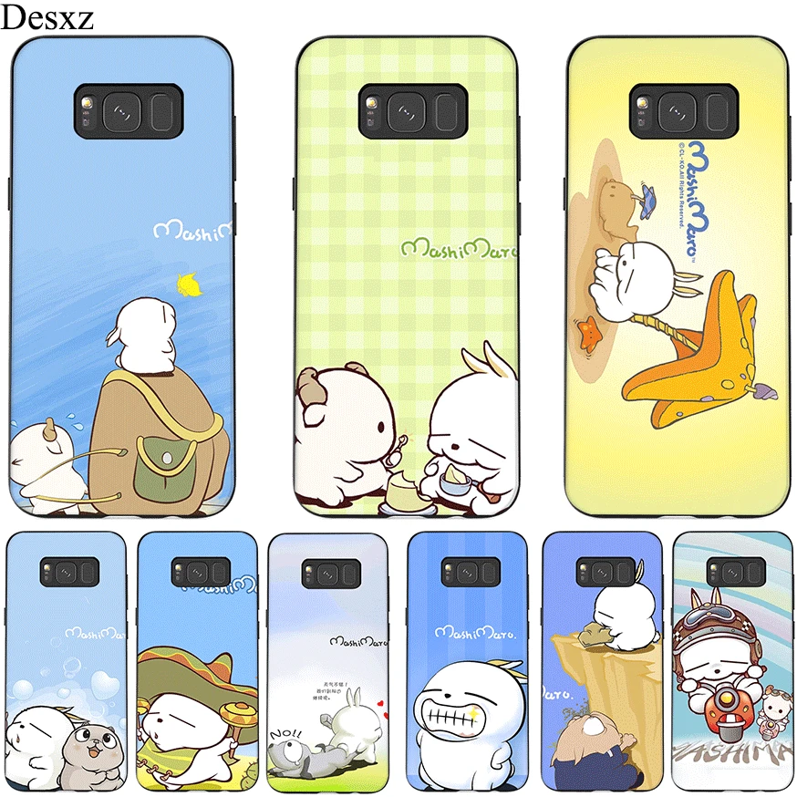 

Desxz MASHIMARO Silicone TPU Phone Case For Samsung S6 S7 Edge S8 S9 S10 Plus S10E Cover Protection