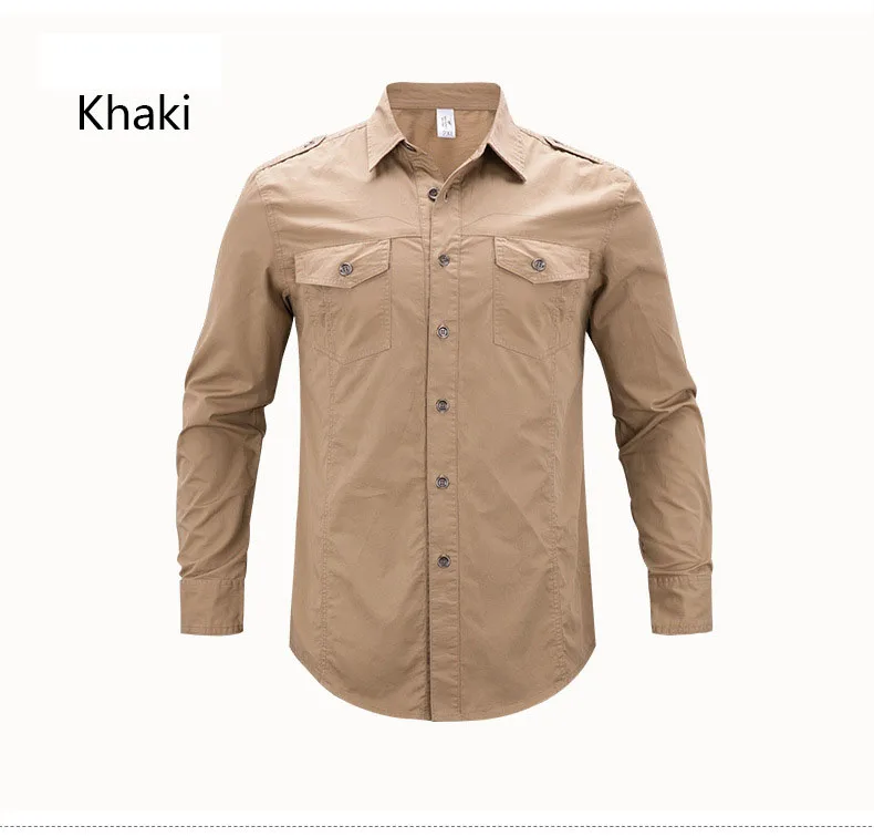 Новый 5XL военные Для мужчин рубашки с длинным рукавом Мода Тонкий Жир Повседневная хлопковая рубашка Для мужчин брендовые рубашки Костюмы