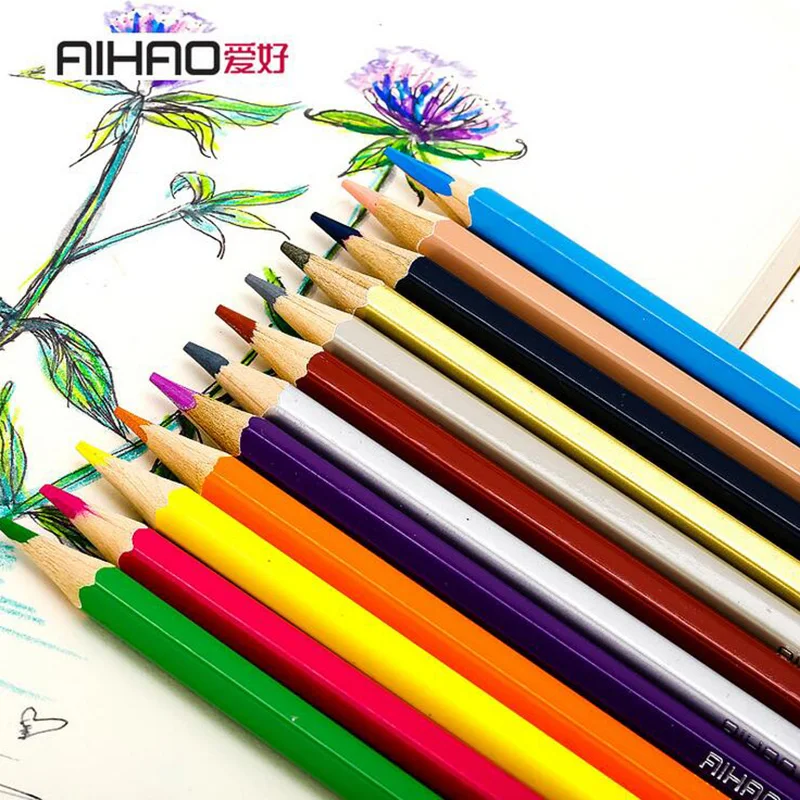 

Nature story color pencils for drawing 18/24/36/48 different colores pencil set Crayon Stationery Office school supplies lapices