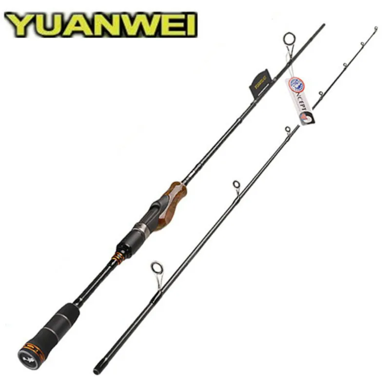 US $65.55 198m21m24m Spinning Fishing Rod 2 Section MLMMH Power Wood Root Hand IM8 Carbon Lure Rod Pesca Fishing Stick Olta Rod