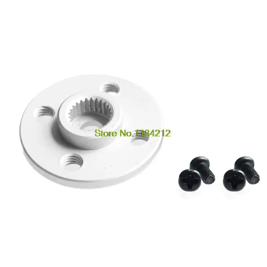 

Aluminum Metal 25T Servo Arm Round type Disc Matal Horns For MG995 MG996 ACE Robot