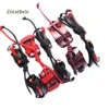 Bracelet tressé en cuir véritable pour hommes, lot de 5 pièces, noir et rouge, corde multicouche F1, vente en gros ► Photo 3/3