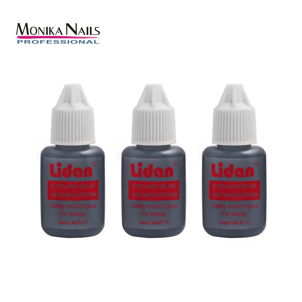 

Monika Eyelash Extension Glue Extra Strong Hold Quick Dry Time Retention-6 Weeks for Semi-Permanent Extensions Supplies