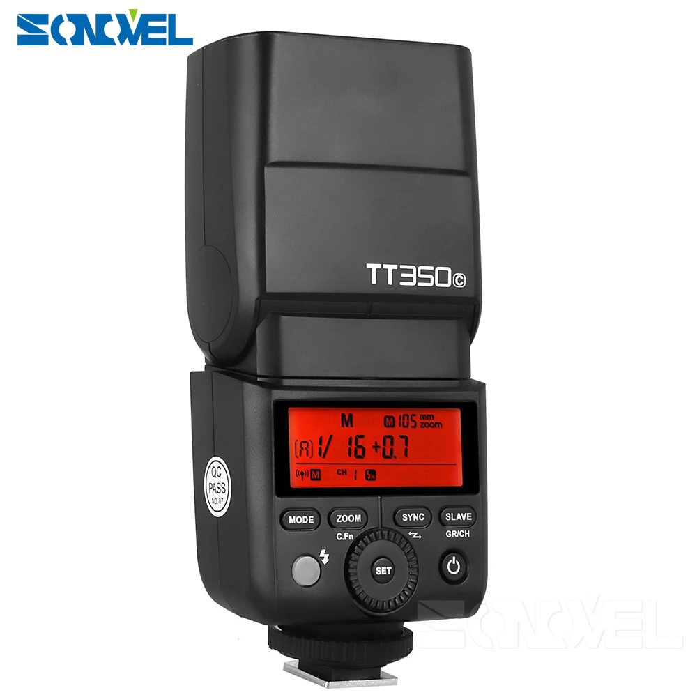 GODOX TT350C Вспышка Speedlite 2 4G TTL GN36 Беспроводная система X + X1T C передатчик вспышки Для