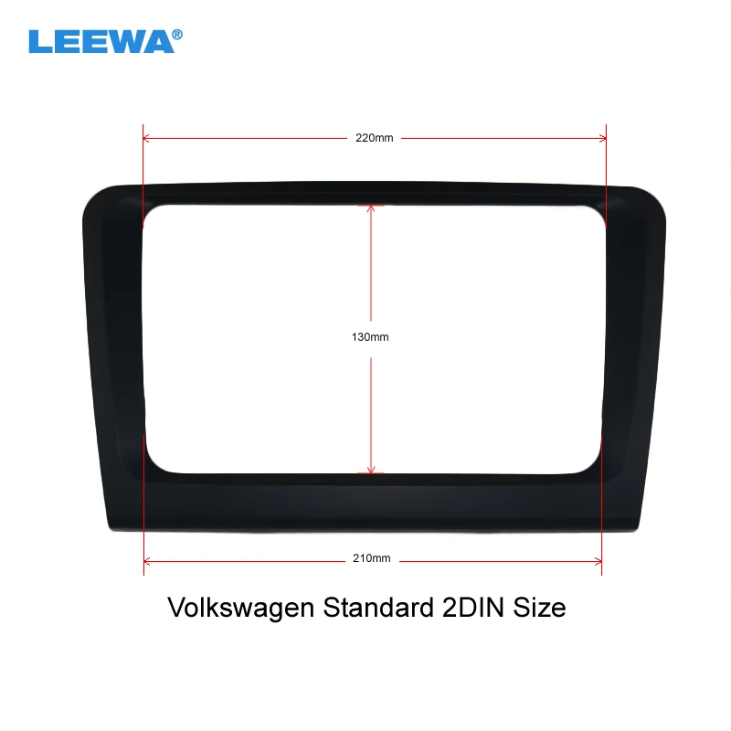 

LEEWA Car Refitting DVD Frame, Audio Frame, Radio Frame, DVD Panel, Fascia for Skoda Superb #CA3861G