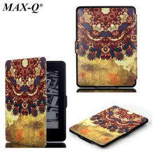 MAX-Q Lujo Elegante Elegante Magnética Ultra delgado estuche de cuero Pu cubierta de funda de piel para Amazon kindle paperwhite 3 2 1 (Nuevo modelo)