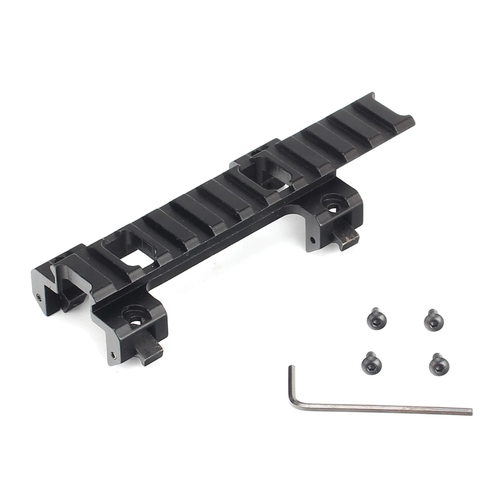 Hunting Military Gear Aluminium Airsoft MP5 G3 20mm Scope Mount Rail Picatinny Base MP5 Dovetail guide rail bracket