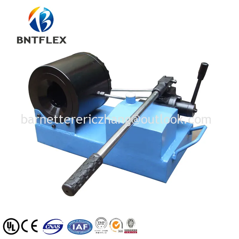 

1/4" to 1" BNT25S portable hand hose press manual