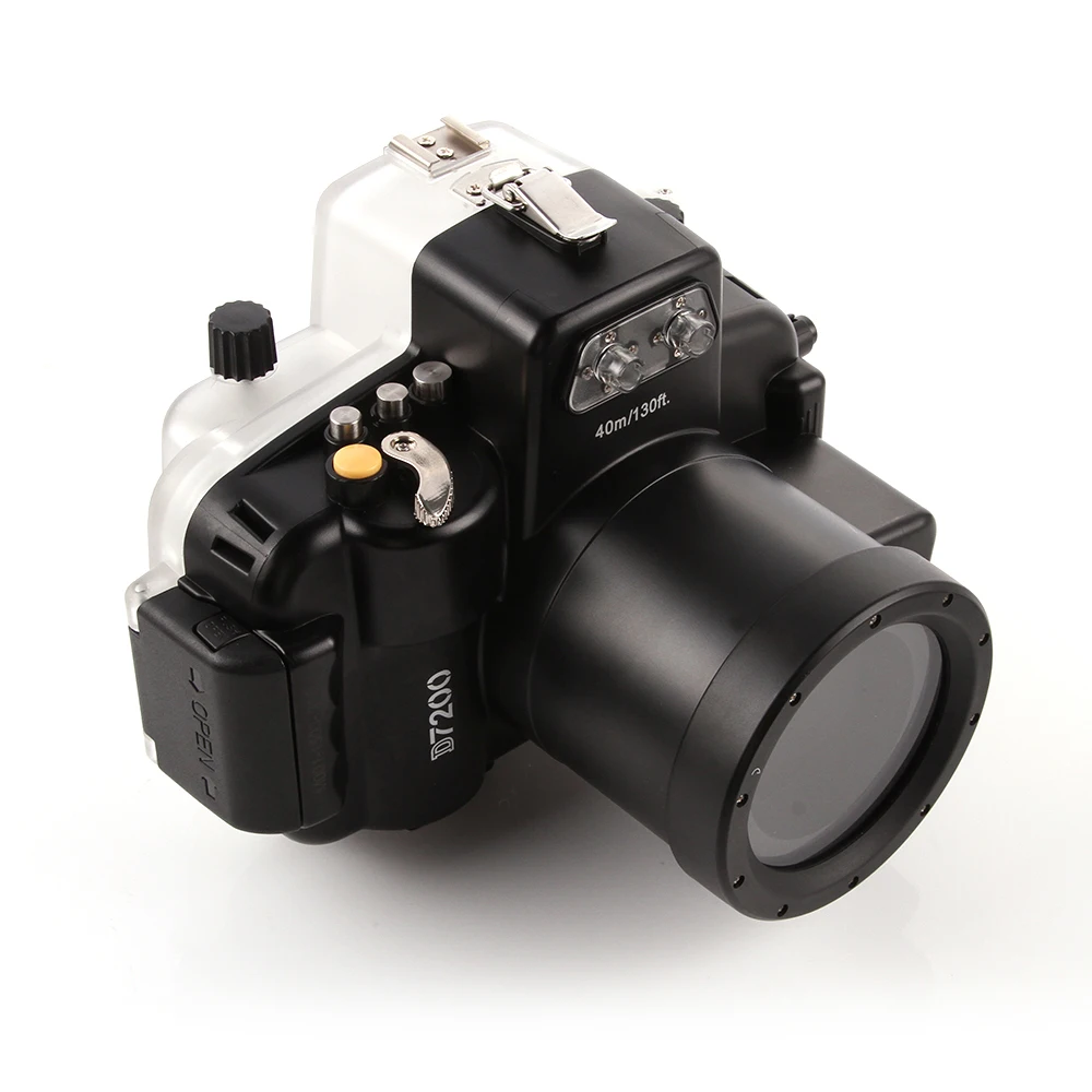40M Waterproof Diving Underwater Camera Housing Case For Nikon D7200