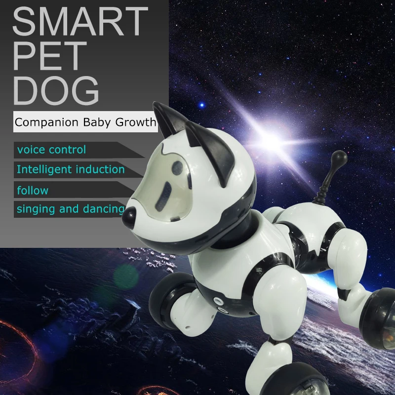 Happy pets dog Voice Control Smart Dog Electronic Pet Educational