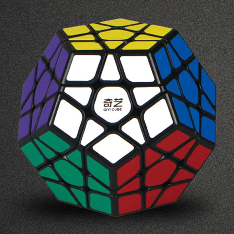 

QIYI Megaminx Magic Cube Stickerless Speed Professional 12 Sides Puzzle Cubo Magico Educational Toys for Children Megamind