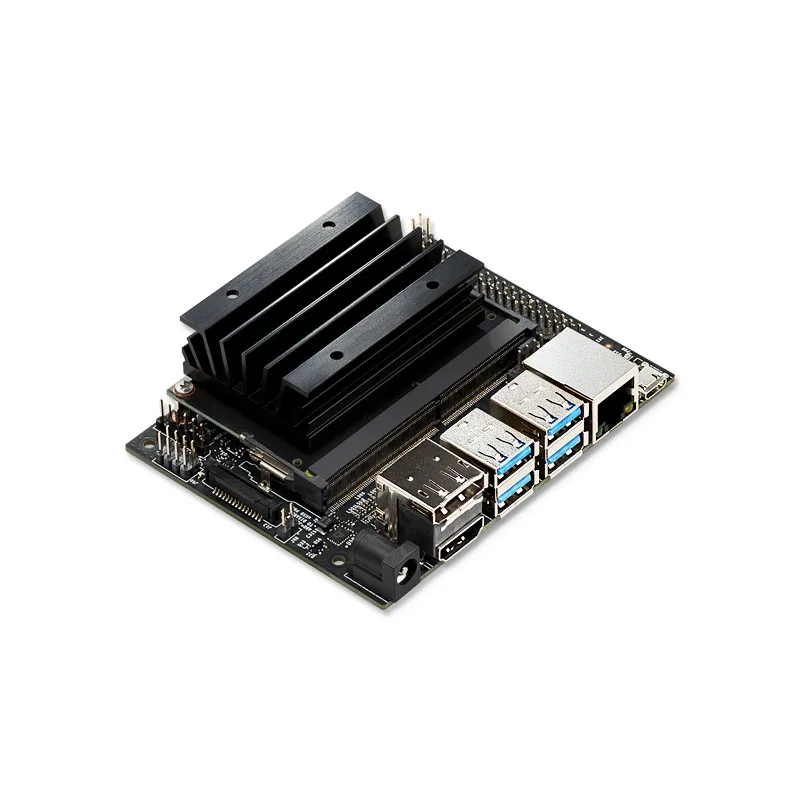  NVIDIA Jetson Nano Developer Kit compatible with NVIDIA’s AI platform for training and deploying AI