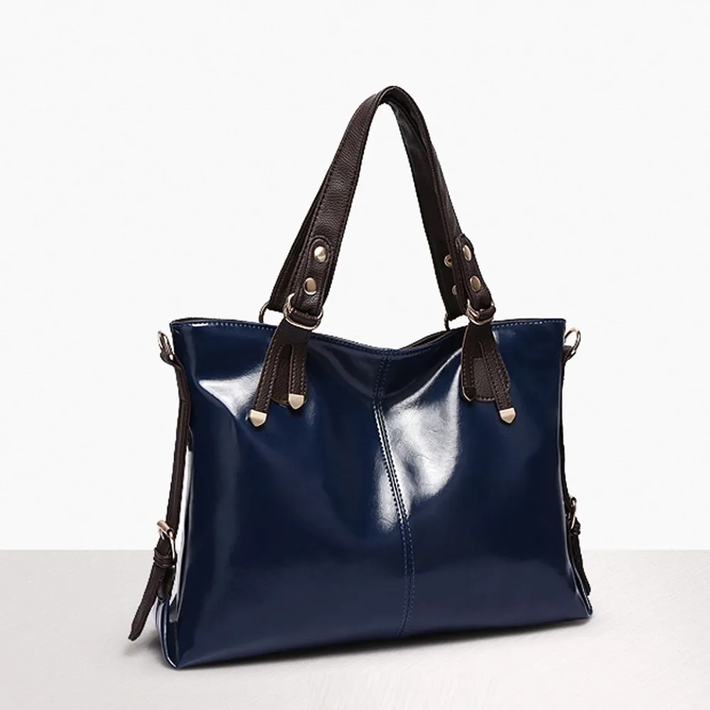 Koop Nieuwe Europese Stijl Dames Handtassen Vrouwen Echt Lederen tassen Totes Messenger Bags Hoge Kwaliteit Designer Luxe Merk Tas