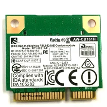 SSEA WiFi Bluetooth 4,0 комбинированная карта для Realtek RTL8821AE 802.11a/b/g/n/ac 2,4/5,0 ГГц мини PCI-E беспроводная карта 433 Мбит/с