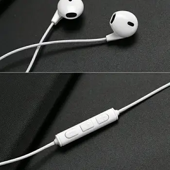 

150pcs/lot White black Earphone With Remote & Mic For apple phone IPhone 6 6s 6G Plus 5S 5 5G with Retail box Volume control