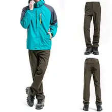 Уличные штаны утолщенные флисовые ветрозащитные теплые флисовые зимние лыжные штаны для альпинизма походные брюки для рыбалки