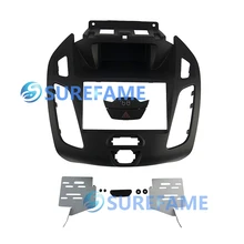 Переходная для Ford Transit Connect Tourneo подключения 2013+ с переключателем Радио DVD стерео компакт-дисков Панель Даш Комплект отделка лицевая, приборная панель рамка