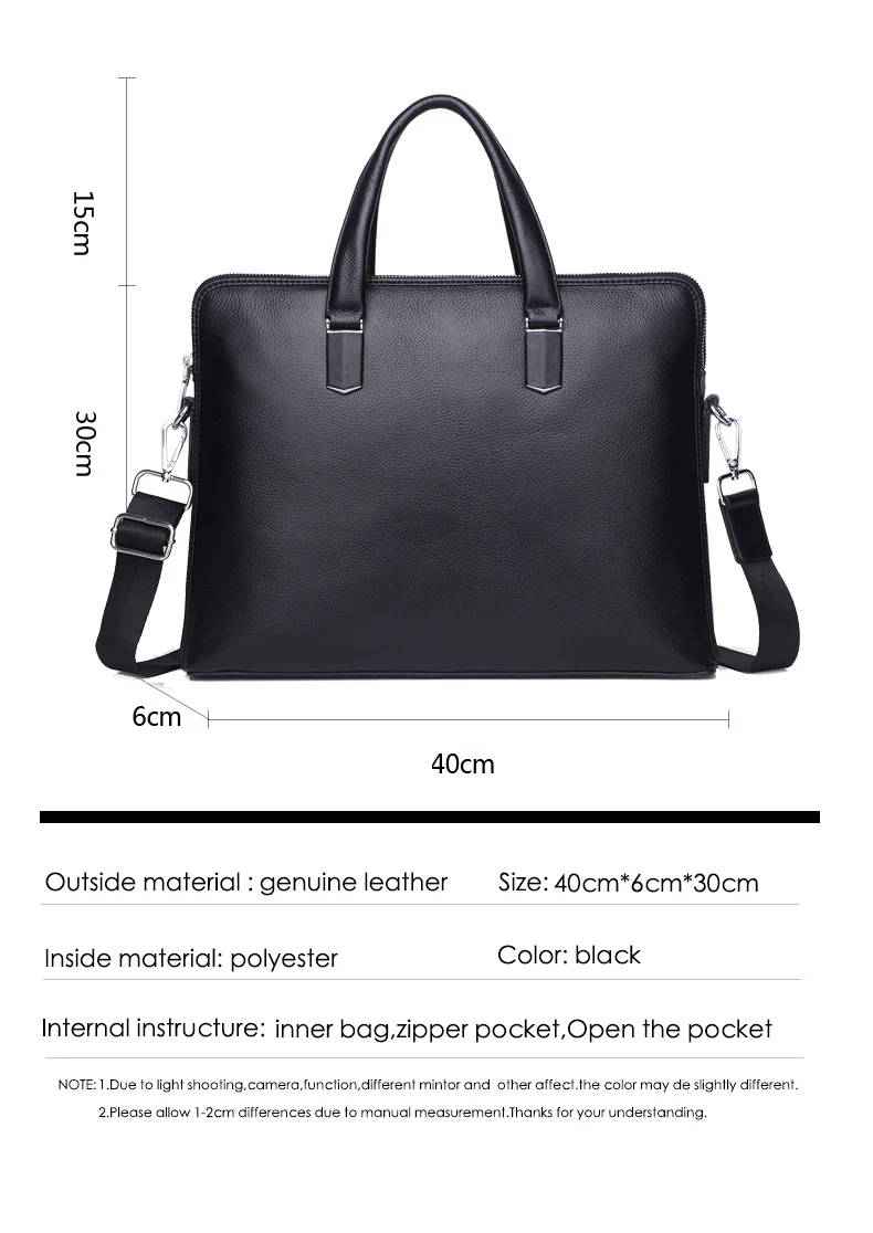 Натуральная яловая кожа 14 ''портфель для ноутбука Мужская сумка через плечо сумки через плечо Бизнес Портфель слой сумка